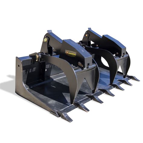 skid steer skeleton grapple bucket wholesale|everything attachments grapple bucket.